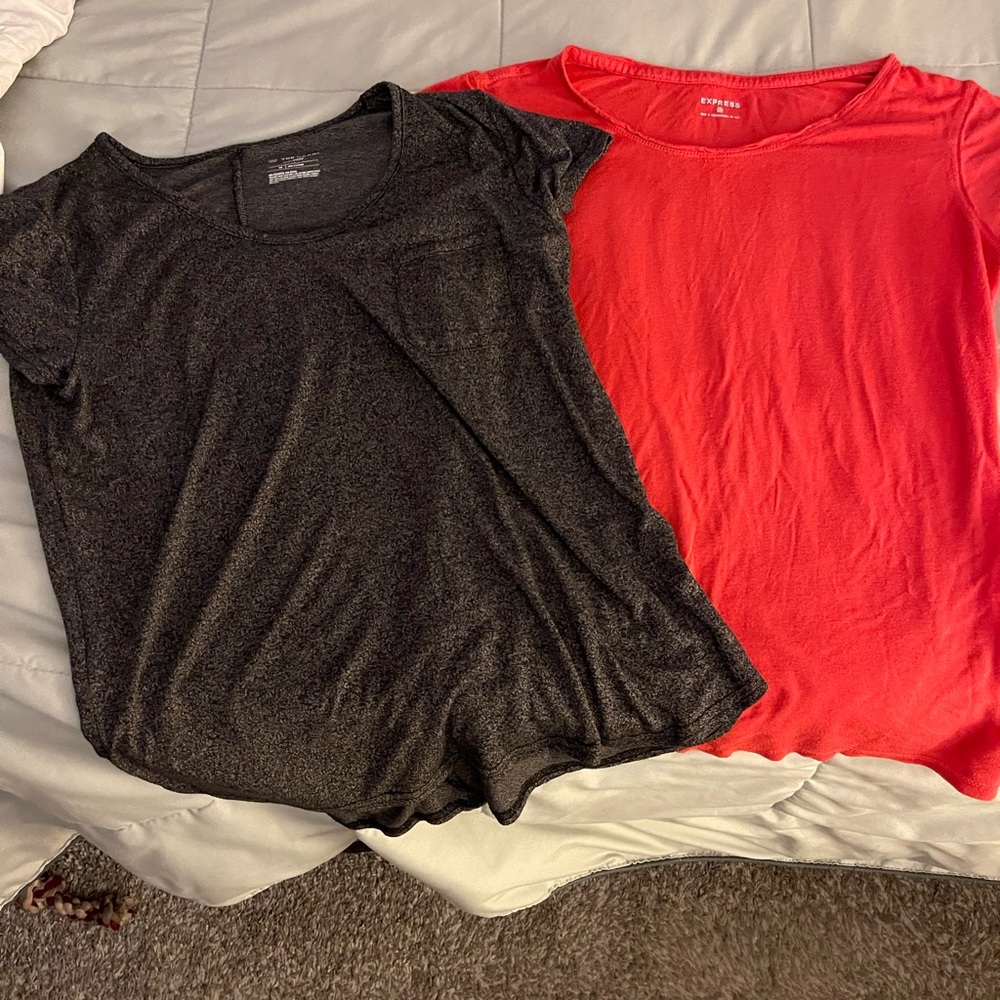 Two for the price of one. Casual shirts.